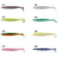 Captain 3516 Pukka Shad 9cm 7gr Levrek Silikonu 5'li Paket Suni Yem