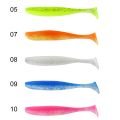 Captain 3075 Shad Tail Soft 10cm Levrek Silikonu 5li Paket Suni Yem