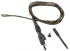 Prologıc Safetly Clip QC Swivel Metal Core Leader 80cm 45lbs 3 Adet