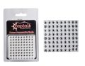 Captain 7632 Göz 6mm Naturel Silikon Damla Göz 64'lü Paket