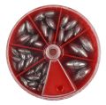 Captain Kutu Kurşun Seti 6594 Oval Yarık 100gr