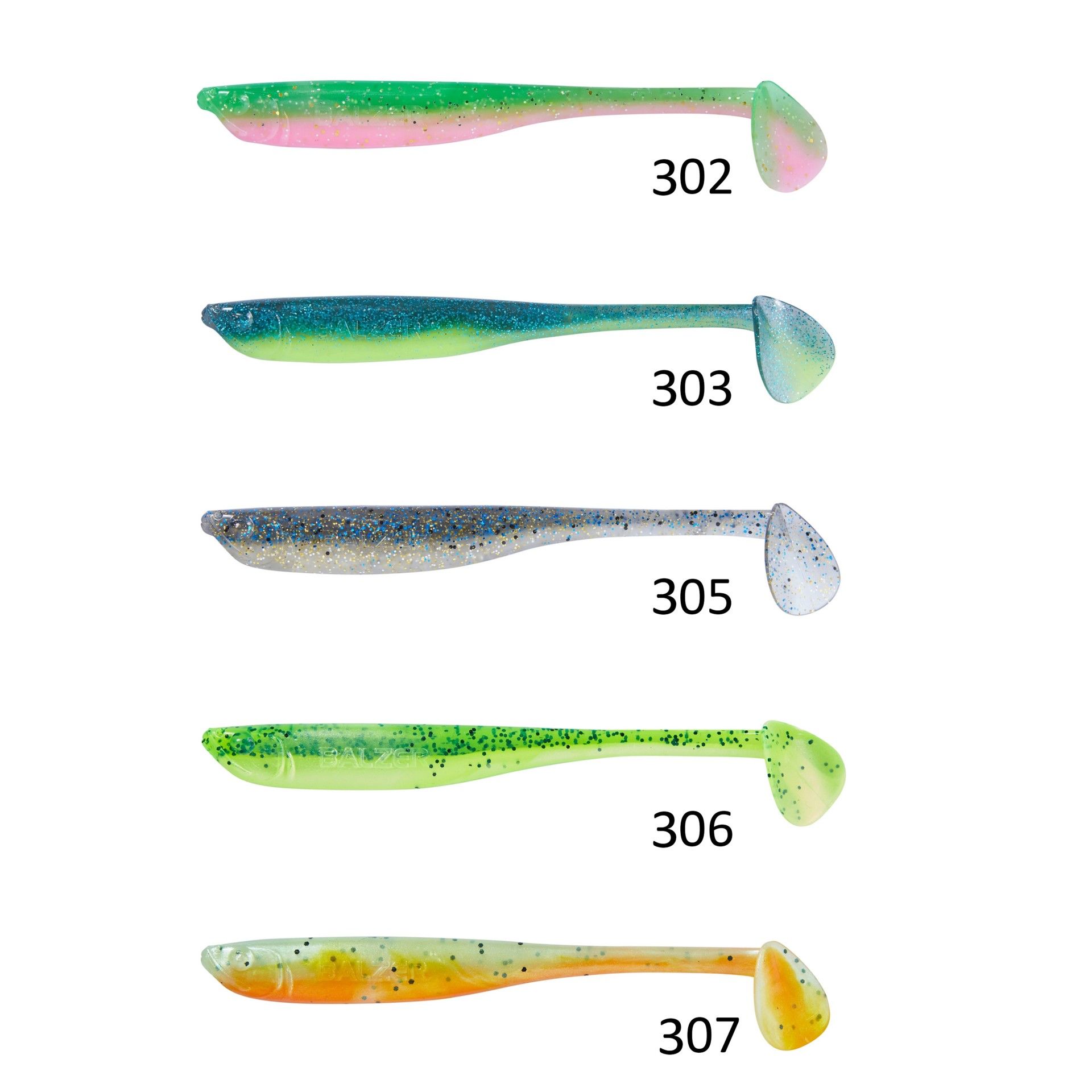 Balzer 13694 Shirasu Z Shad 12.5cm Kalamar Kokulu Silikon Yem 3'lü Set