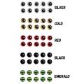 Bassday 7mm Silikon Damla Göz 10'lu Paket