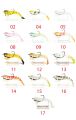 Captain 3064 Silikon Karides 3D 9 cm Suni Yem 8gr