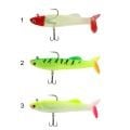 Captain 3575 Perfecto Soft 10cm Turna Silikonu 3'lü Paket Suni Balık