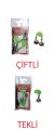 Captain Olta Zili Plastik Kıskaçlı Pakette 2 Adet 18mm